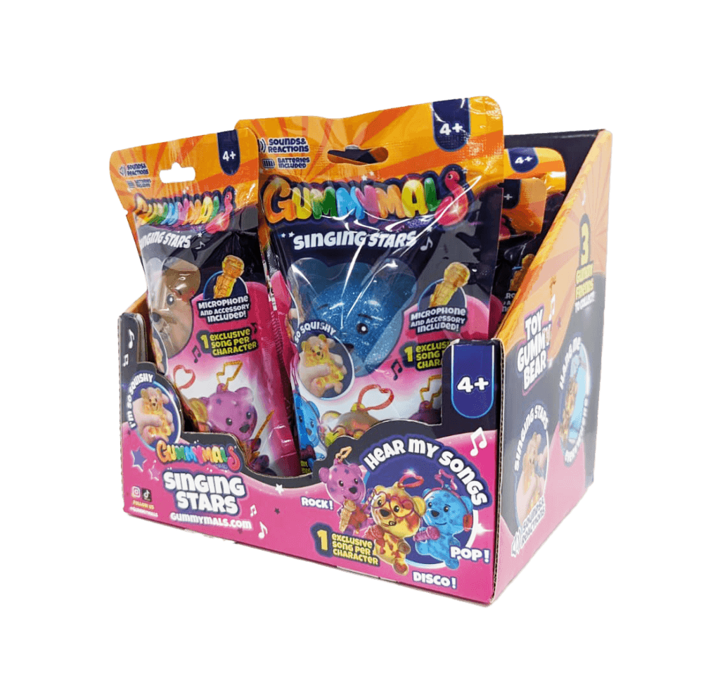 Gummymals - Singing Stars Asst Gummymals - Singing Stars Asst